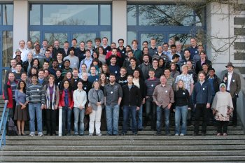 DMolecular Modeling Workshop in Erlangen CCC Teilnehmer Gruppenbild 2011